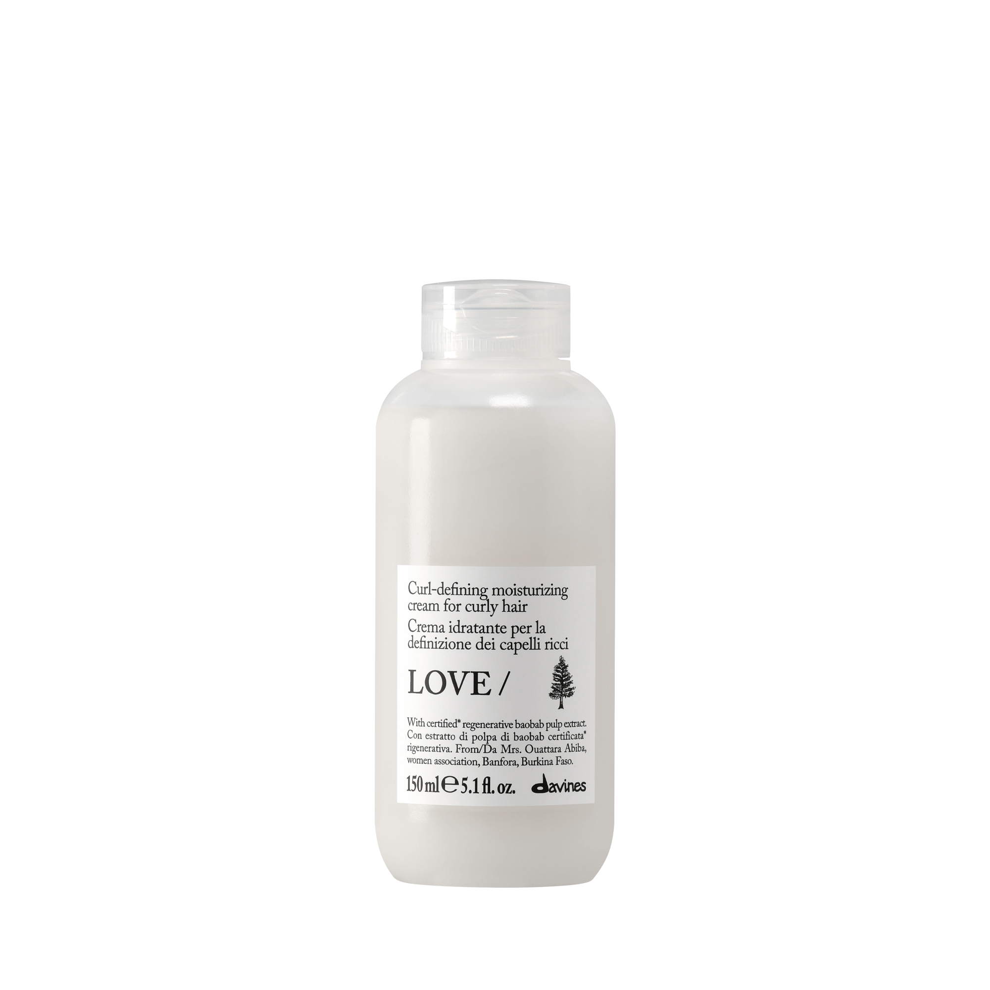 LOVE CURL Увлажняющий крем для подчеркивания естественных локонов и волн